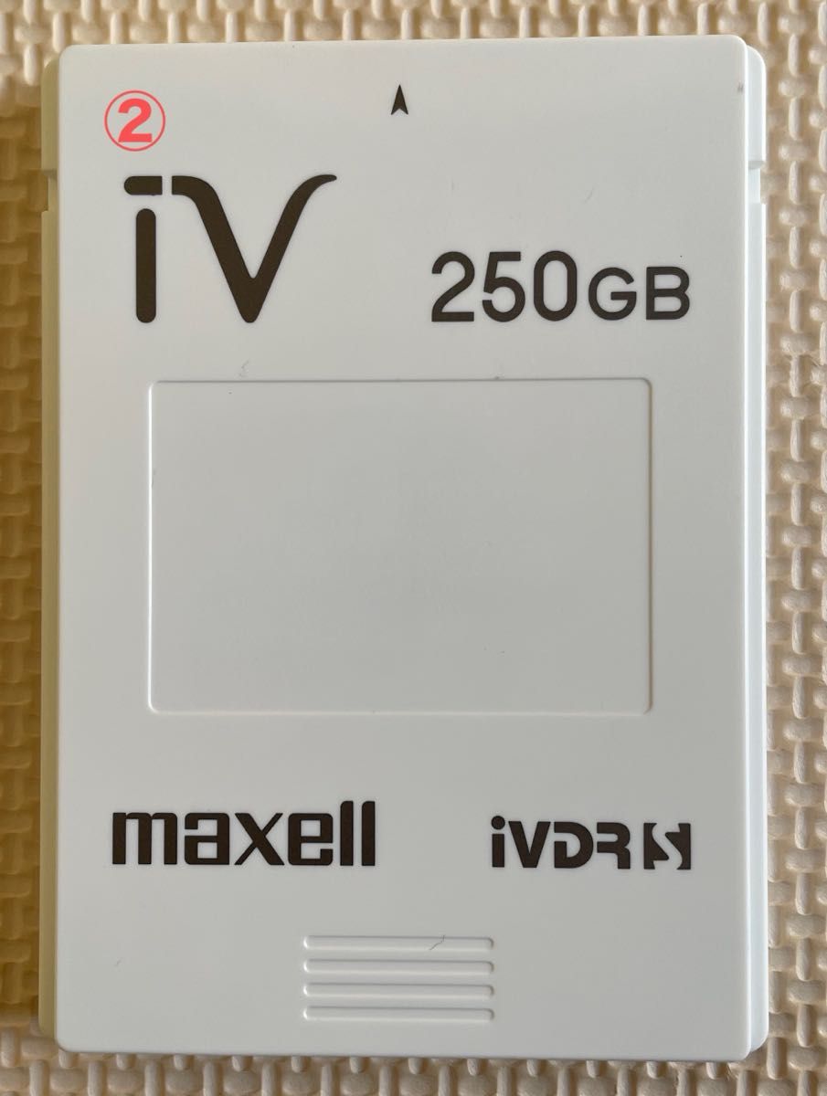 マクセル maxell iVDR-S カセットハードディスク 250GB カセットHDD