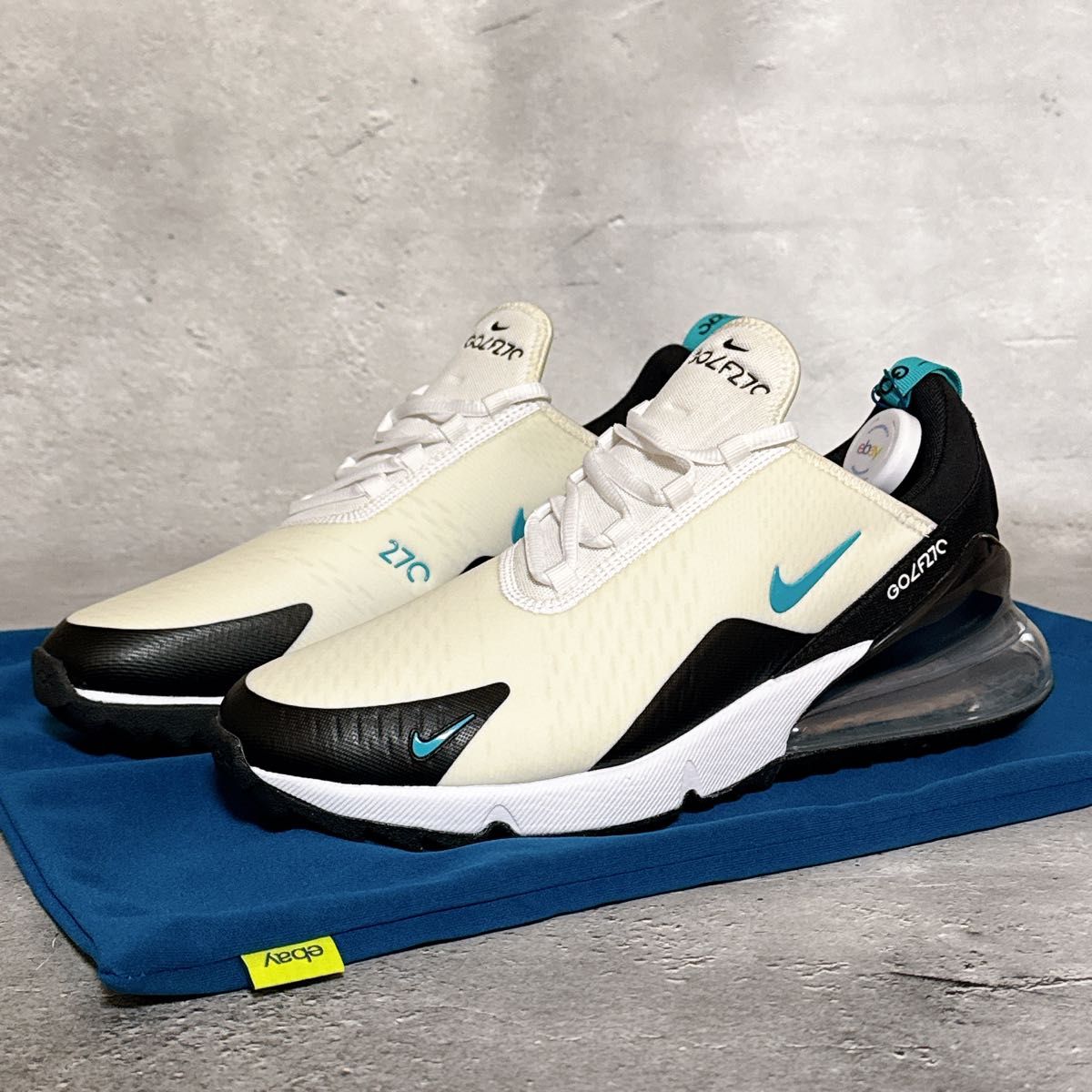 NIKE GOLF AIR MAX 270G CK6483-100 27cm 新品未使用 日本未発売 Dusty