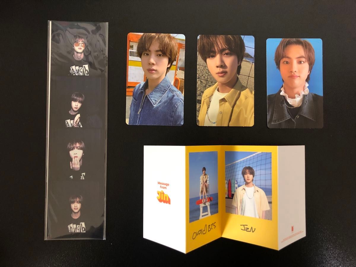 BTS JIN Butter トレカ 4カットフィルム weverse 特典 フォトカード