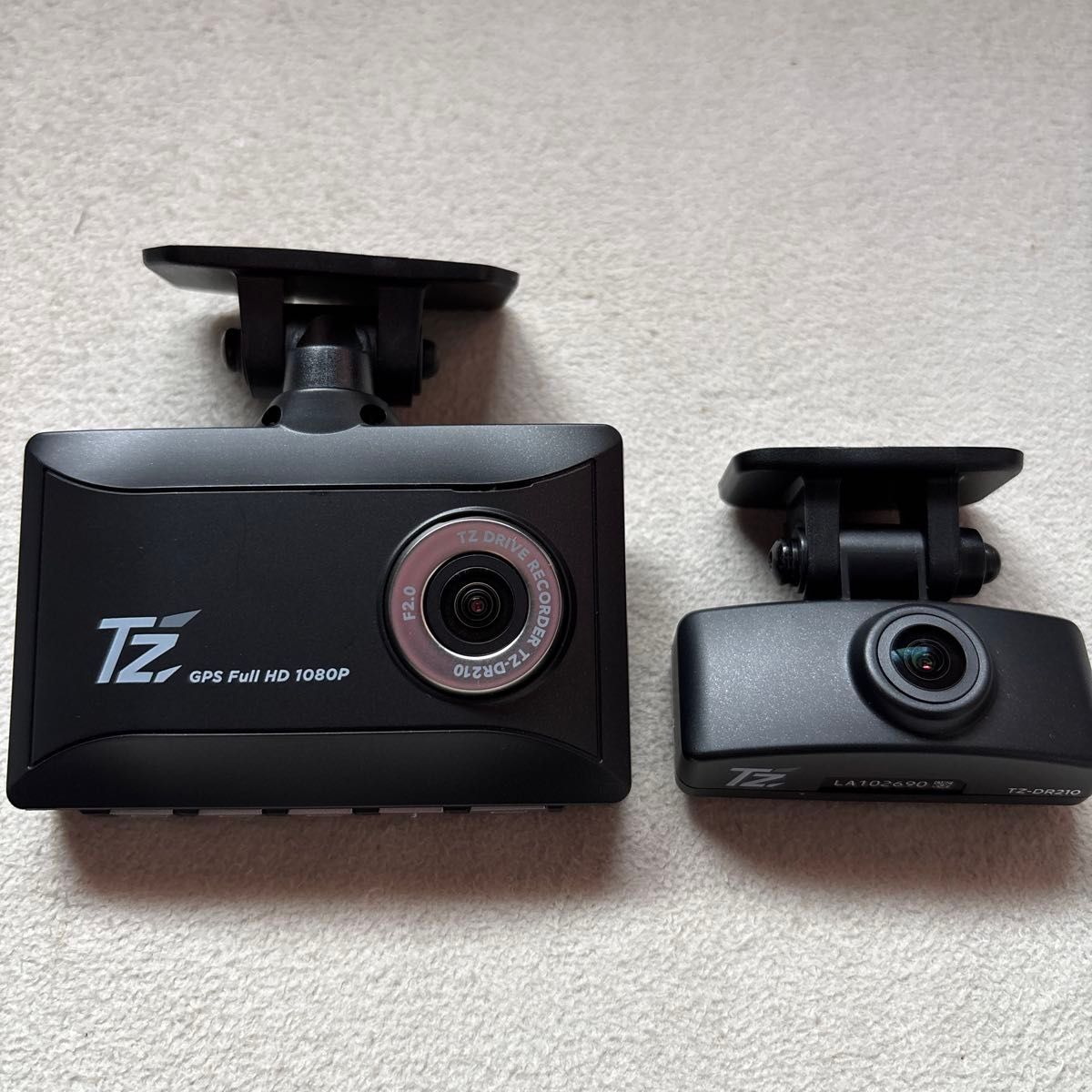 コムテック TZ-DR210 ドライブレコーダー 前後2カメラ｜Yahoo!フリマ