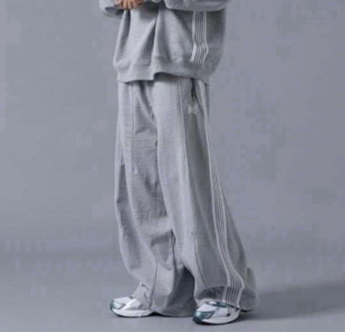 Needles トラックパンツ ヒザデル グレー Mサイズ｜Yahoo!フリマ（旧