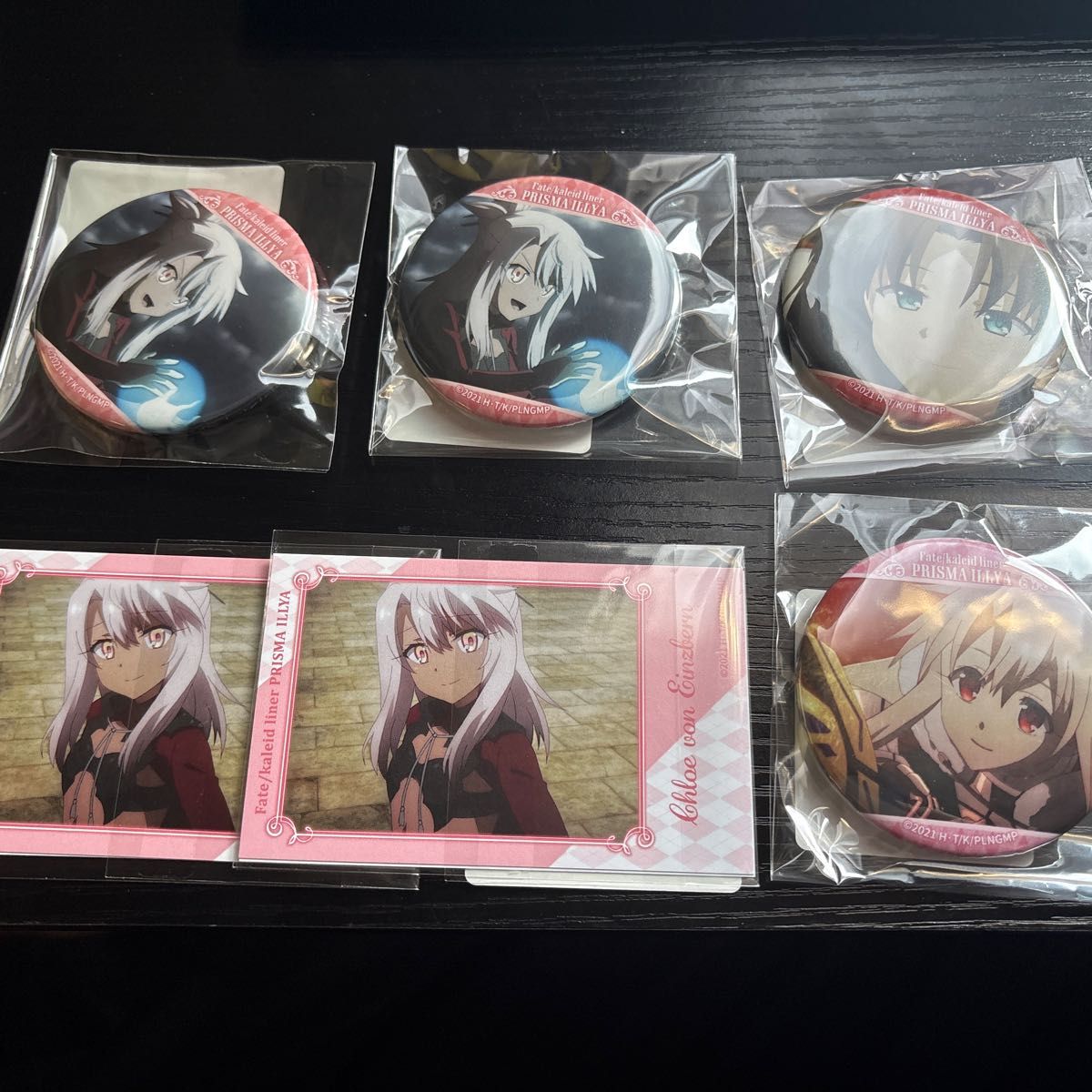 プリズマイリヤ ビーストスクラッチ 缶バッジ まとめ売り dmmくじ