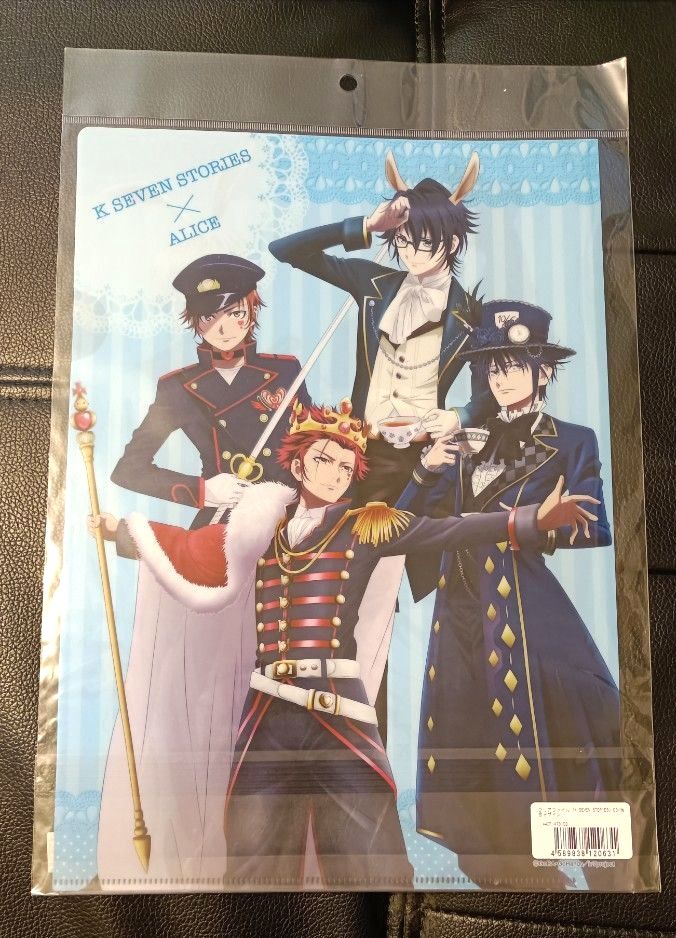 K SEVEN STORIES クリアファイル 伊佐那社 夜刀神狗朗 ネコ 周防尊