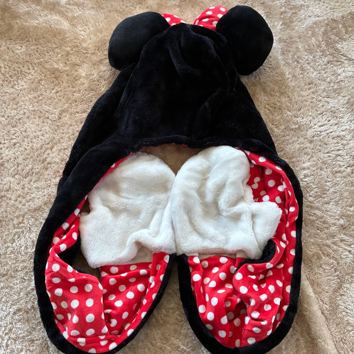 ディズニー マフラーキャップ ミニー ファンキャップ｜Yahoo!フリマ