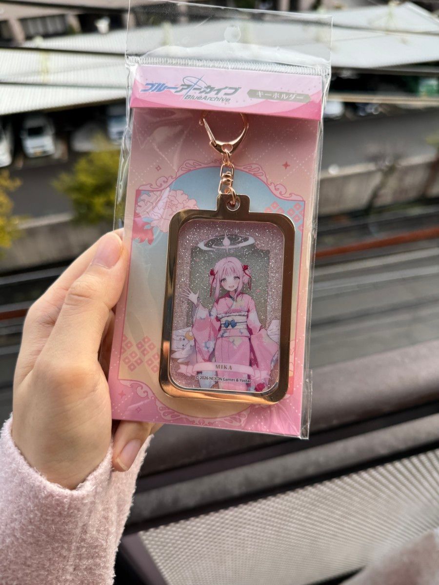 ブルーアーカイブ 聖園ミカ 浅草さんぽ コラボ キーホルダー ブルアカ