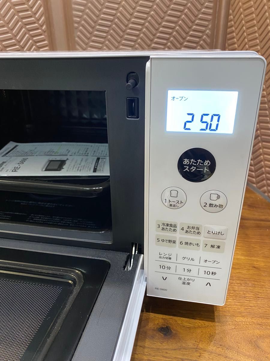 未使用近い シャープ SHARP オーブンレンジ RE-S600 2025年製｜Yahoo