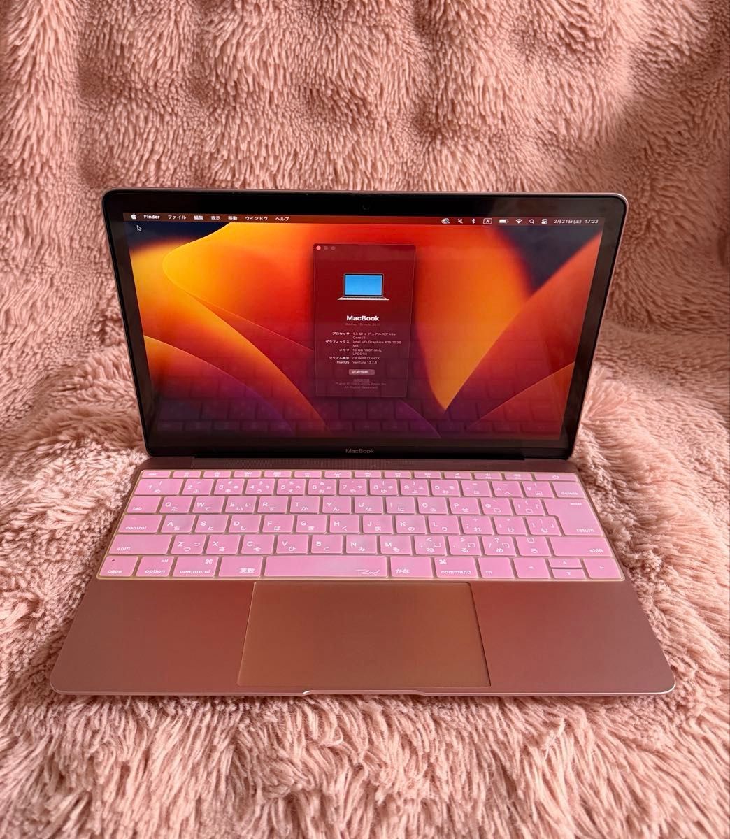 美品】MacBook 2017 i5/16GB/512GB ローズゴールド 12インチ｜Yahoo