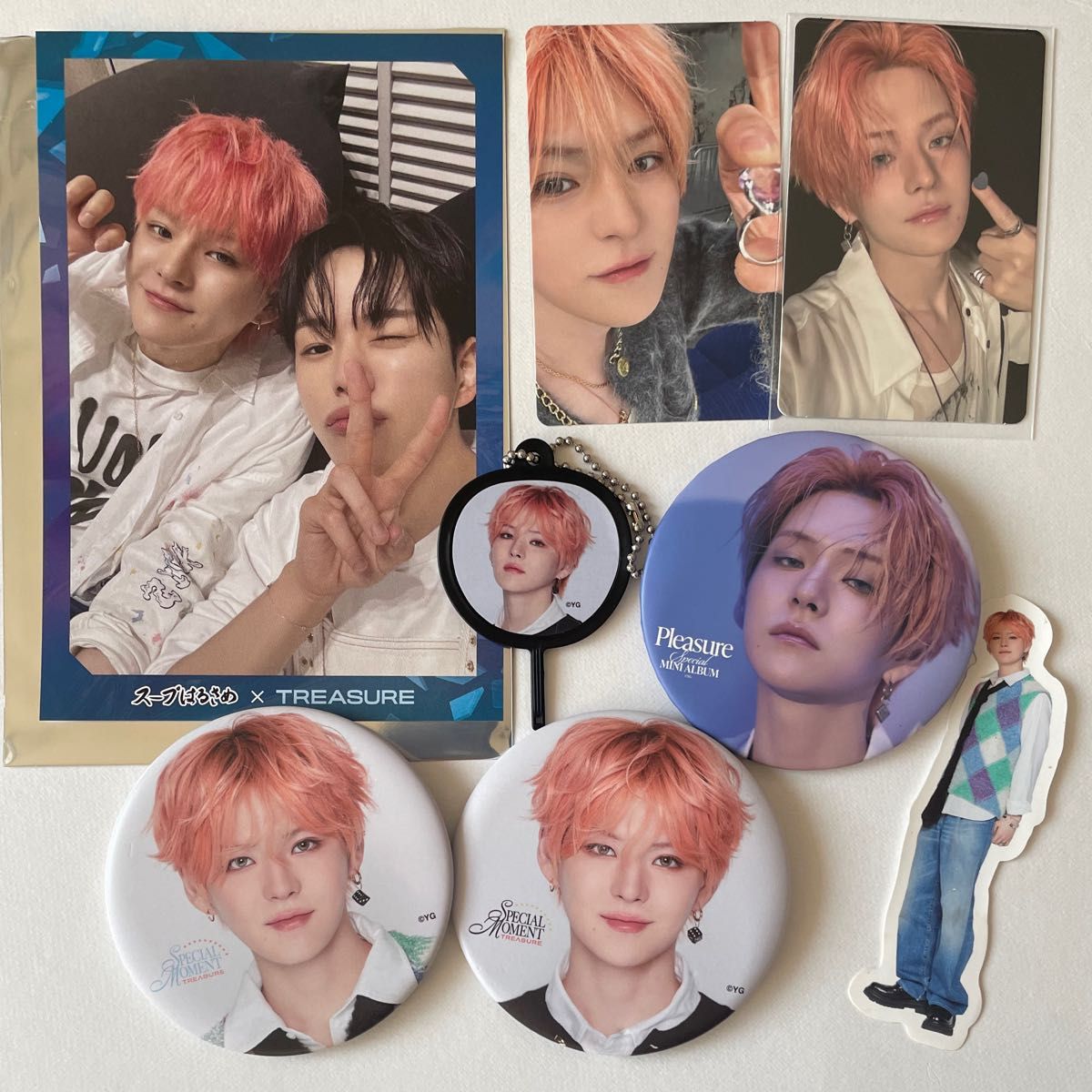 TREASURE ヨシ まとめ売り SPECIAL MOMENT 缶バッジ 6000円 特典