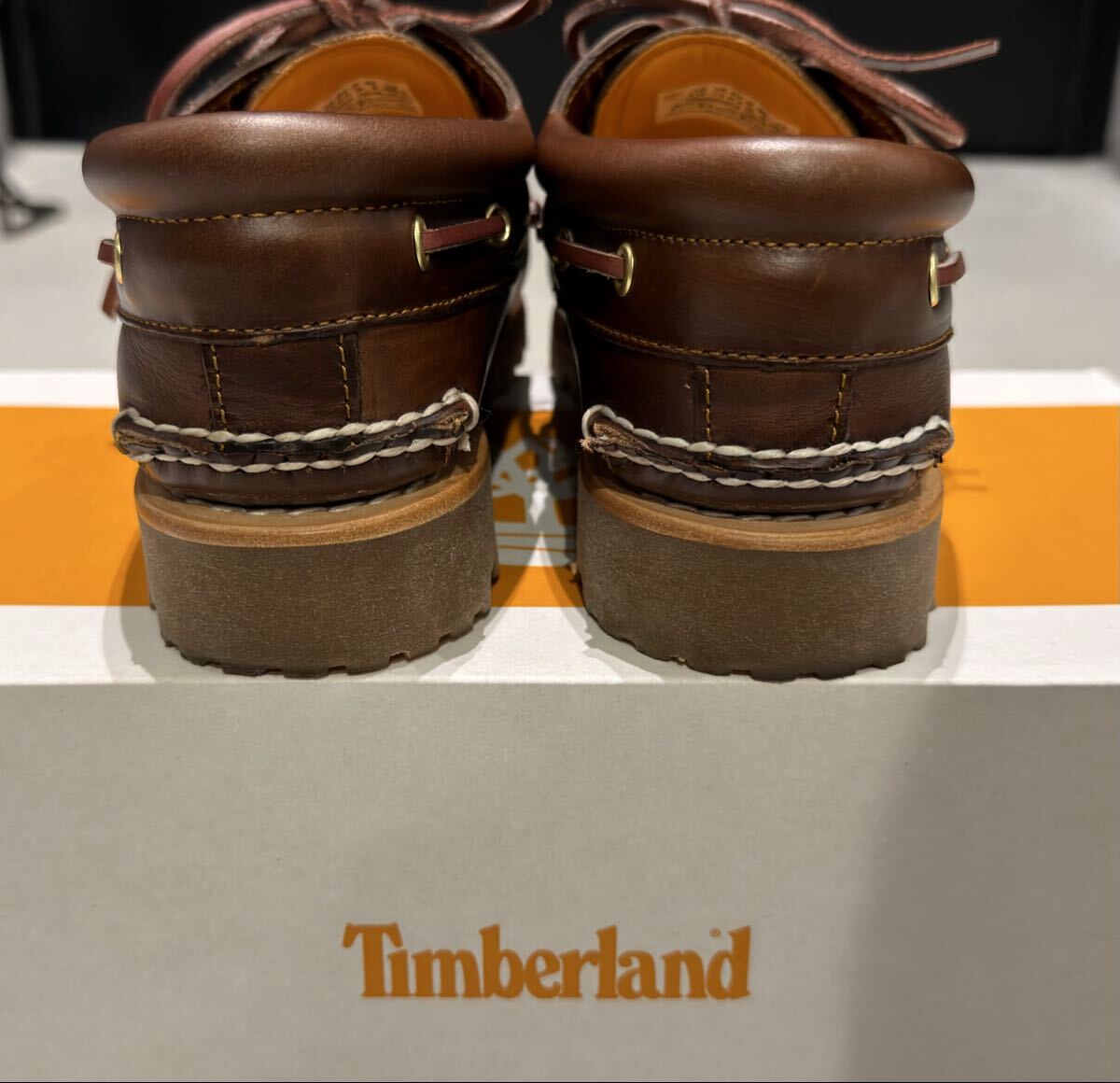 Timberland ティンバーランド 3eye クラシックラグ ブラウン 26cm