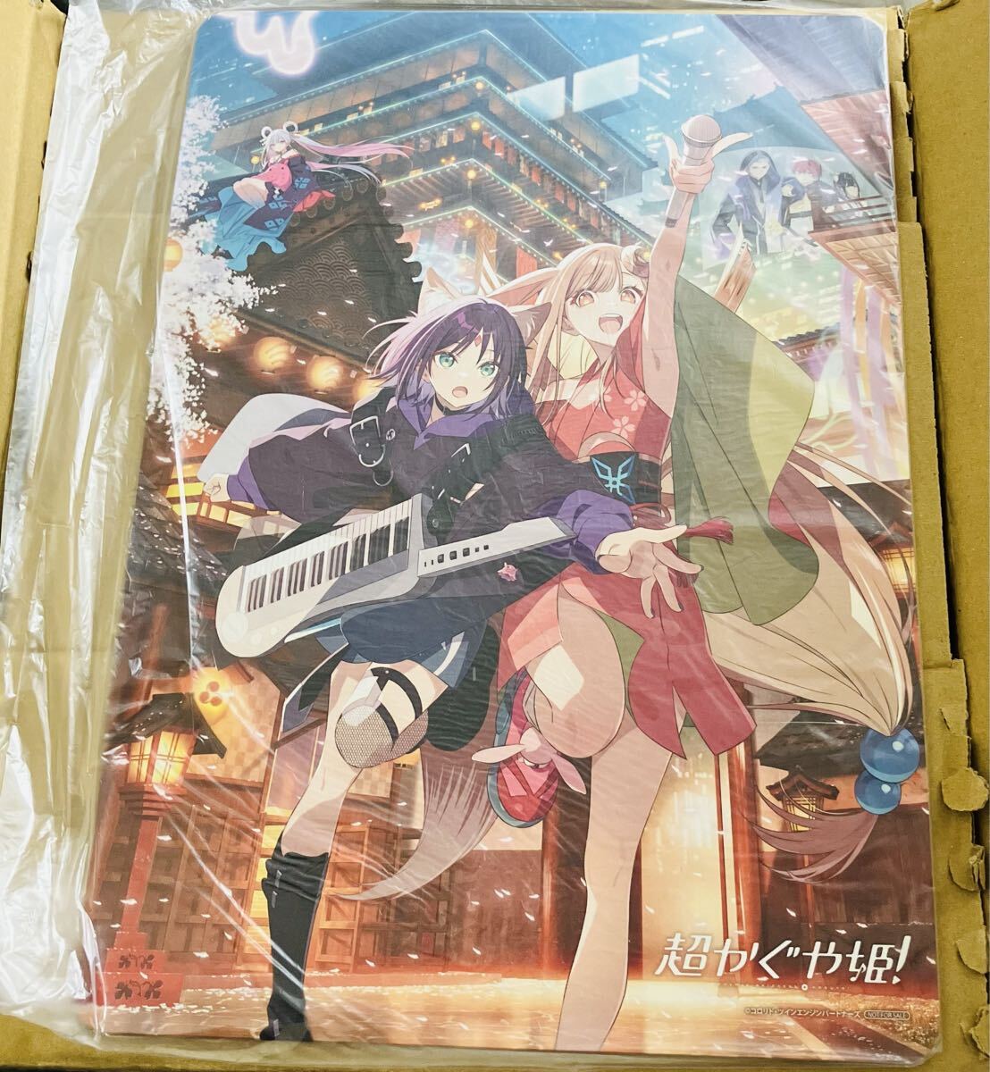 超かぐや姫 小説 アニメイト購入特典 A4サイズビジュアルボード 1枚