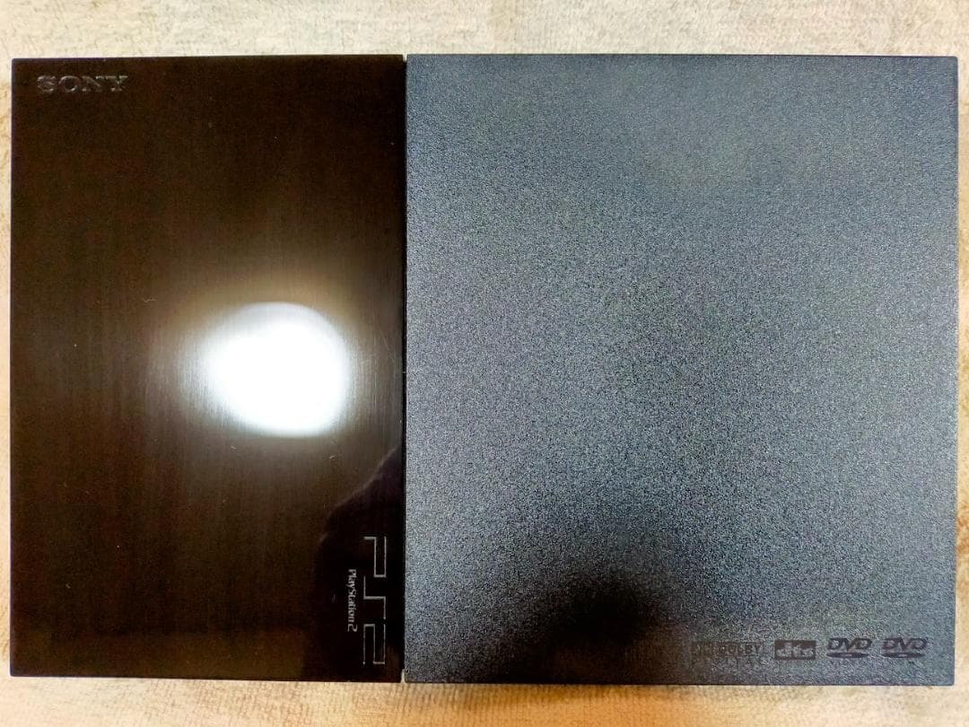 30【完動品/レンズ交換//メンテ済】SCPH-90000 PS2 本体 薄型