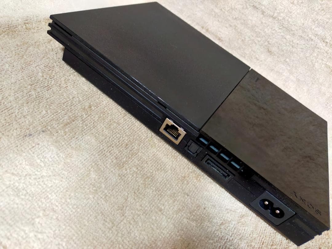 30【完動品/レンズ交換//メンテ済】SCPH-90000 PS2 本体 薄型