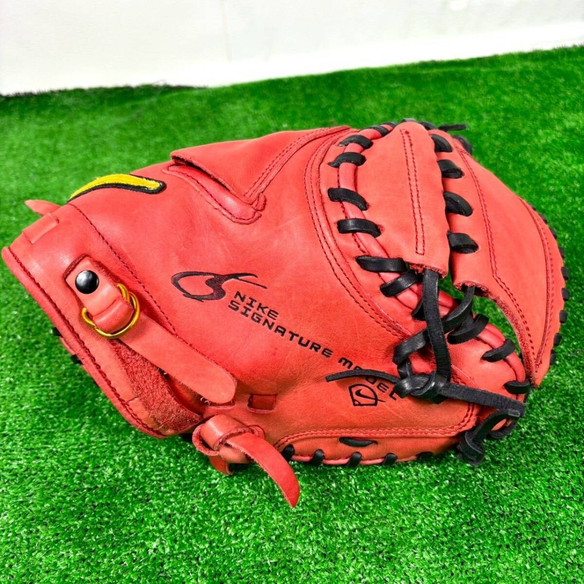 良品】 ナイキ NIKE 軟式 キャッチャー ミット 城島健司モデル｜Yahoo