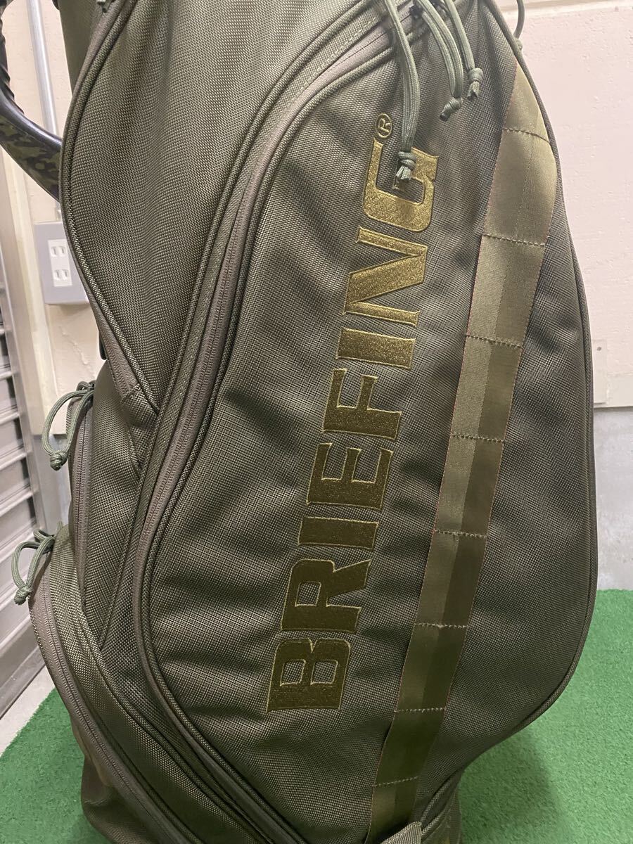 ブリーフィング BRIEFING キャディバッグ レンジャーグリーン CR-5