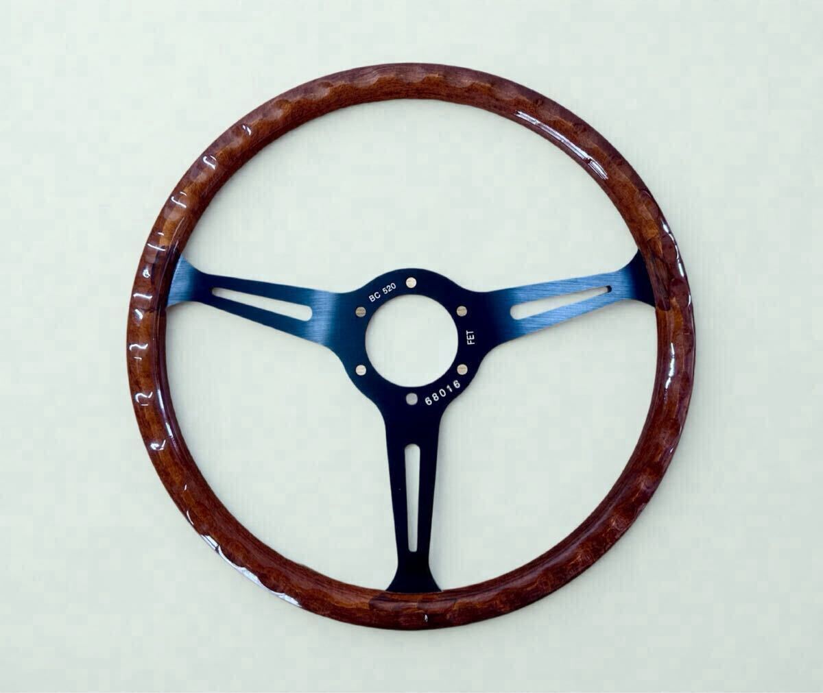 NARDI ステアリング クラシック ウッド&ブラックスポーク15インチ 社外