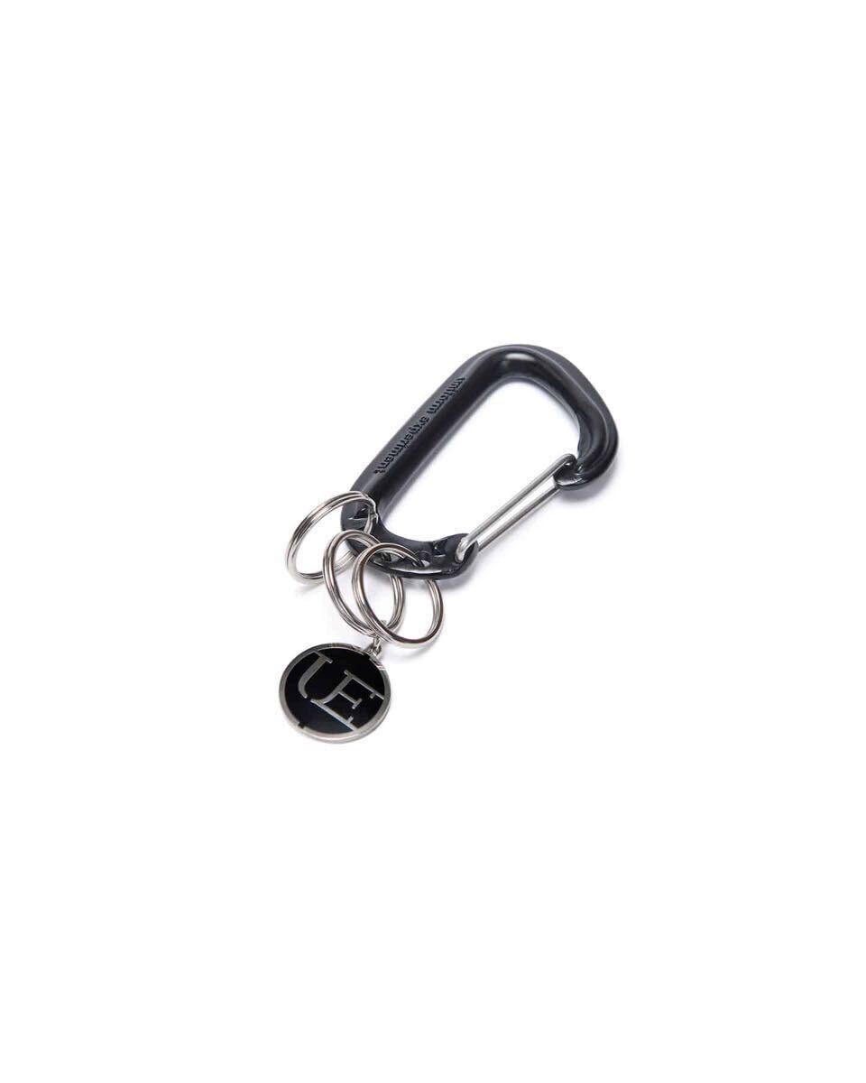 送料無料 未使用 uniform experiment 26SS ALMINIUM CARABINER BLACK