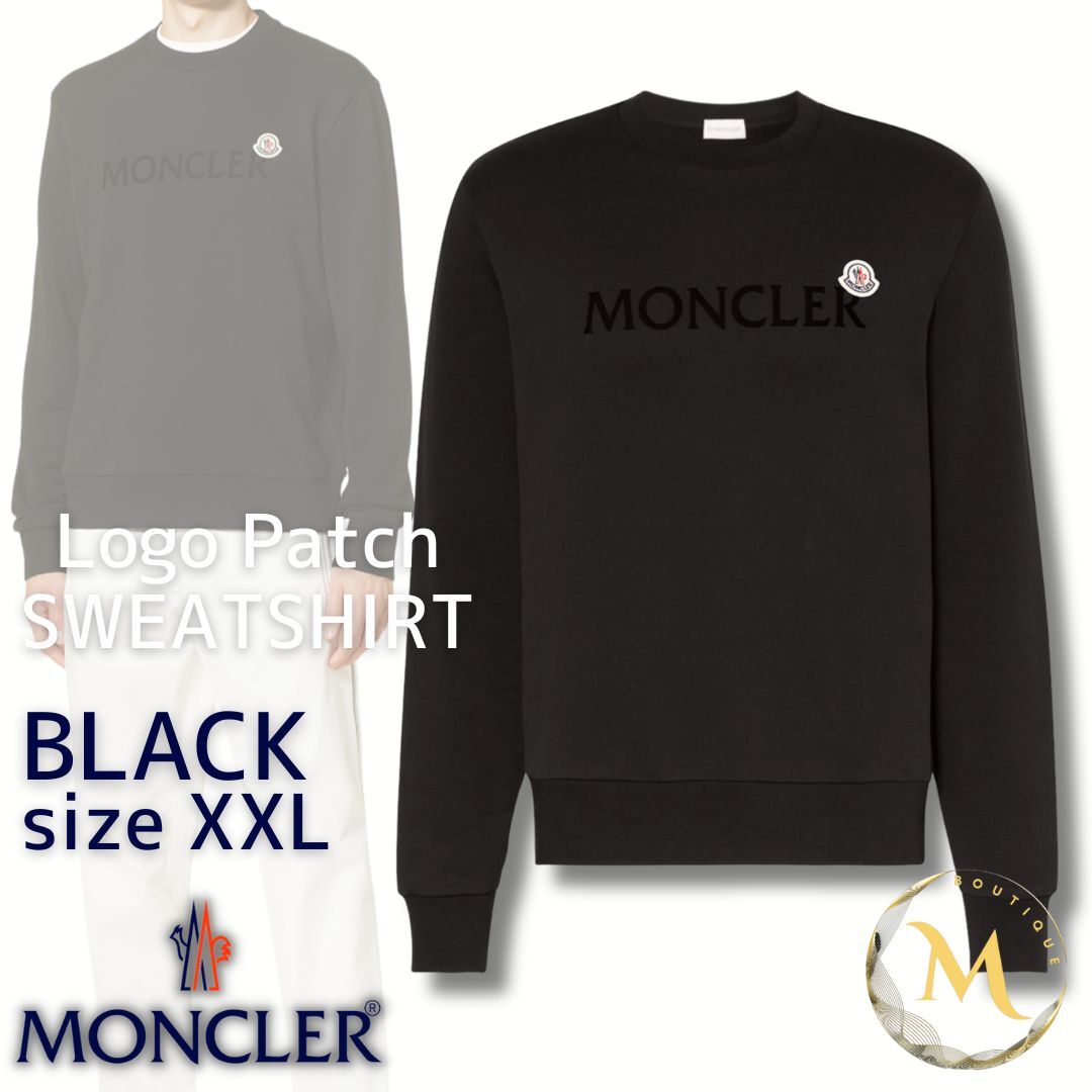 XXLサイズ【新品未使用タグ付き】MONCLER レタリングロゴ スウェット