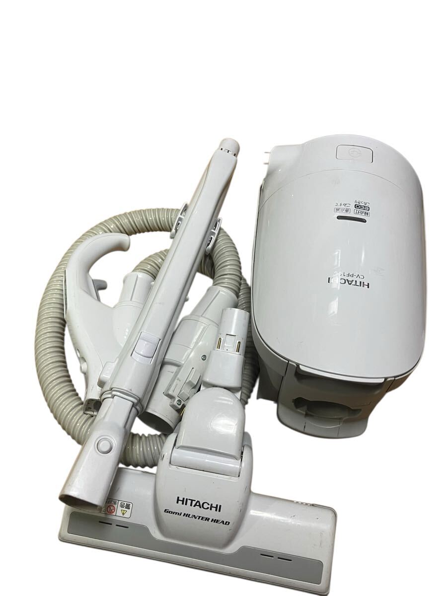 日立 紙パック掃除機 CV-PF 100 HITACHI 19年製 保証付き キャニスター
