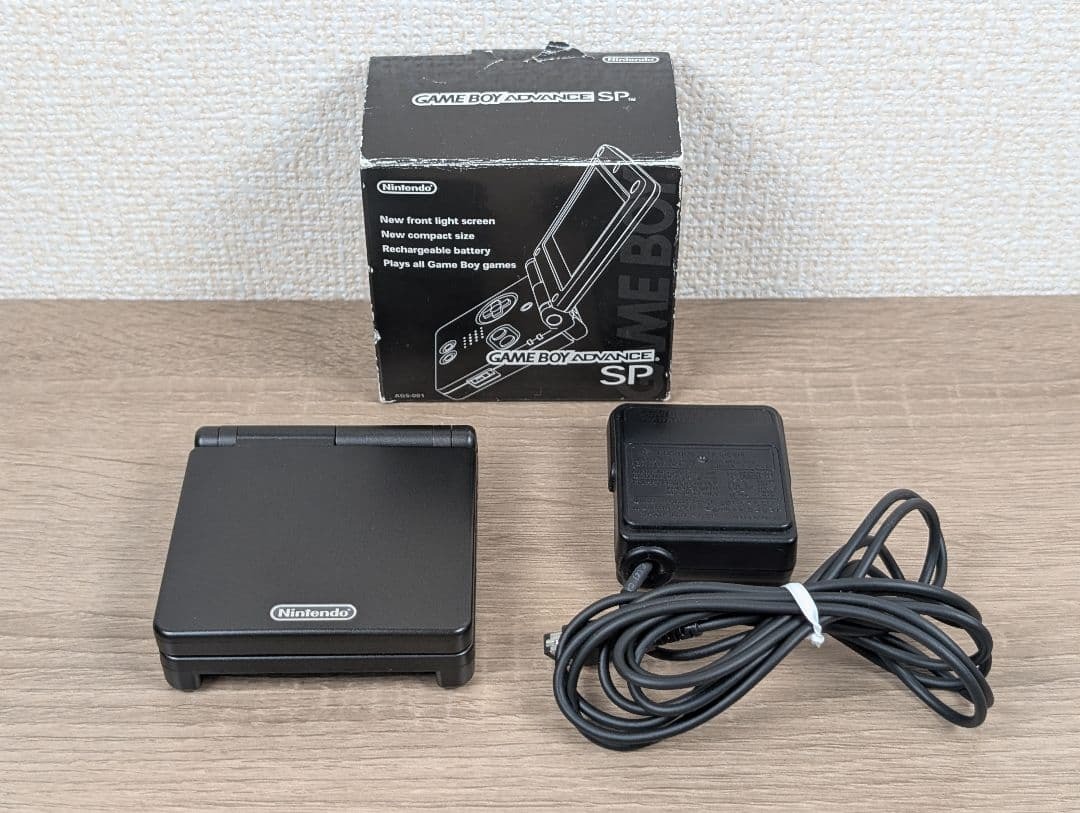 美品】Nintendo ゲームボーイアドバンス SP オニキスブラック 任天堂