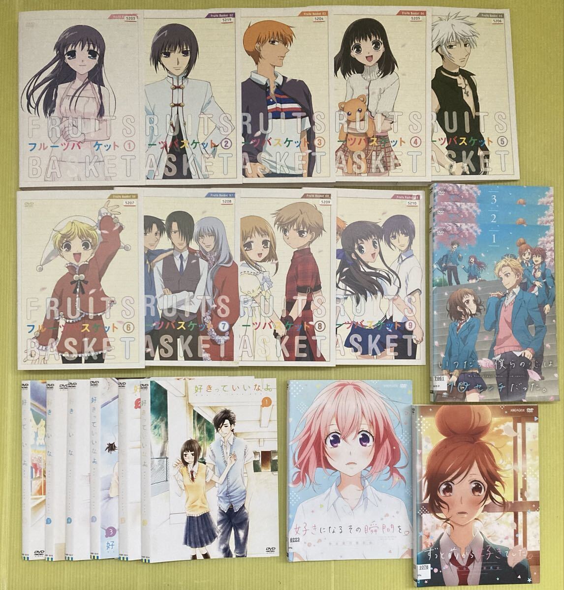アニメまとめ売り 4作品 20巻セット 管理番号13609 DVD レンタル落ち