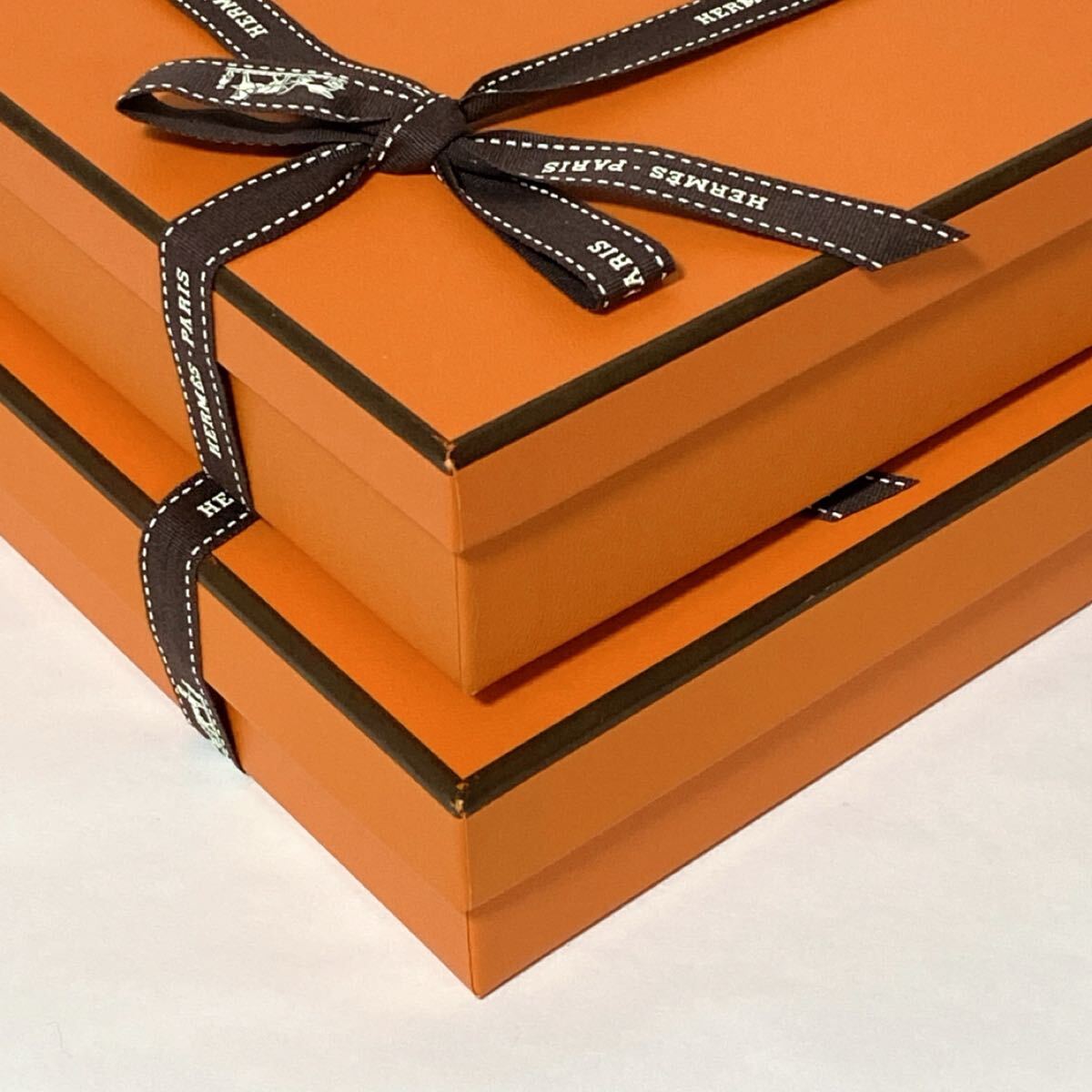 エルメス 「HERMES」小物用空箱 2個 (6025) 正規品 付属品 メッセージ