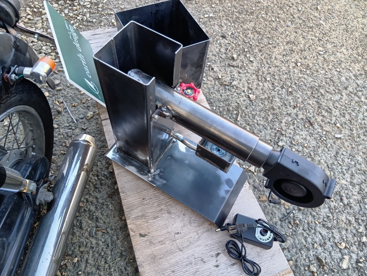 受注制作】廃油ストーブ 【ウォームファクトリー ミニ】（5リットル