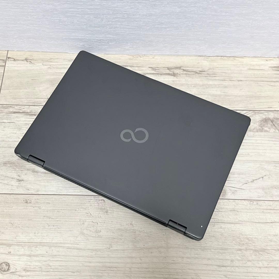 超軽量877g 2in1 富士通 第10世代i5/8GB/SSD Win11 Office付き 即納
