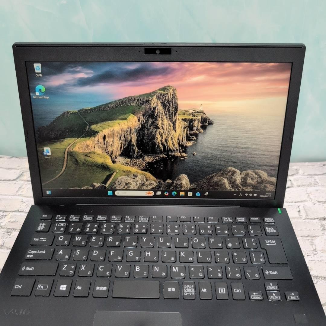 VAIO Pro PG 10世代 i5 8GB 256G FHD オフィス Office付き 即納 初心者