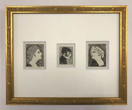 特価】 ≪ 藤田嗣治 ≫ オリジナル木版画 ⅩⅩⅡ 1925年 ROI PAUSOLE