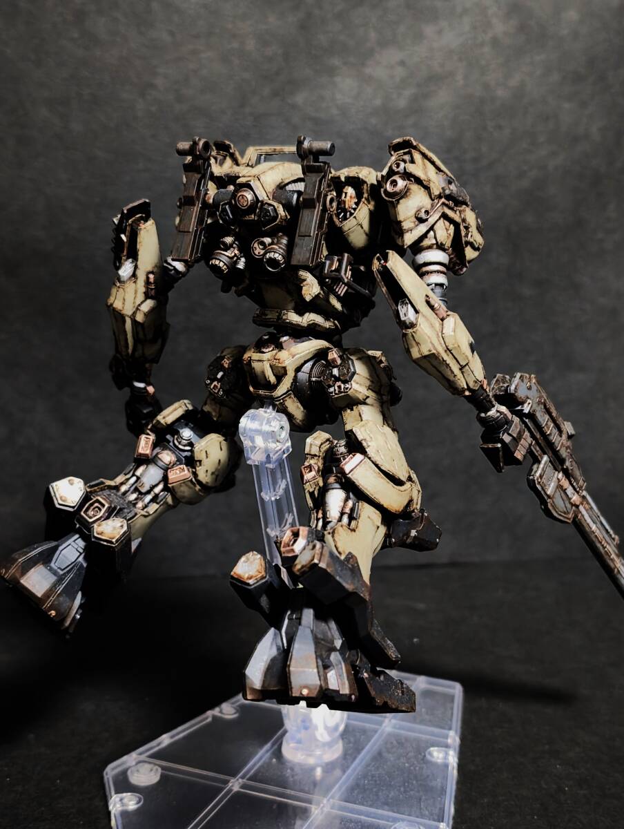 30MM ARMORED CORE ナイトフォール＋ORBITER ウェザリング塗装完成品