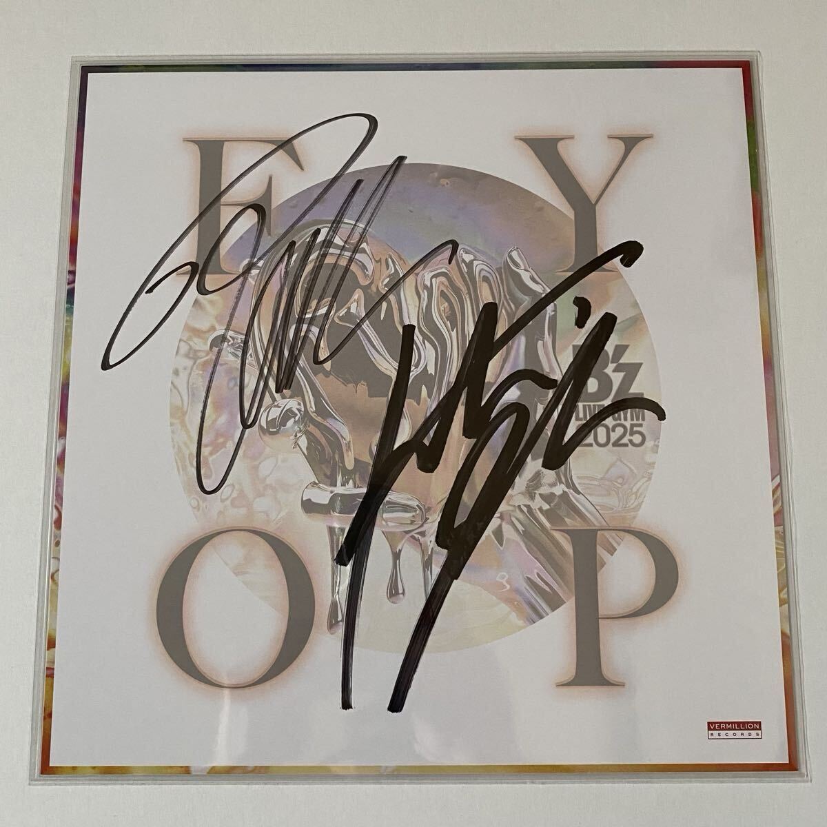 B'z LIVE-GYM 2025 FYOP 直筆サイン色紙｜Yahoo!フリマ（旧PayPayフリマ）