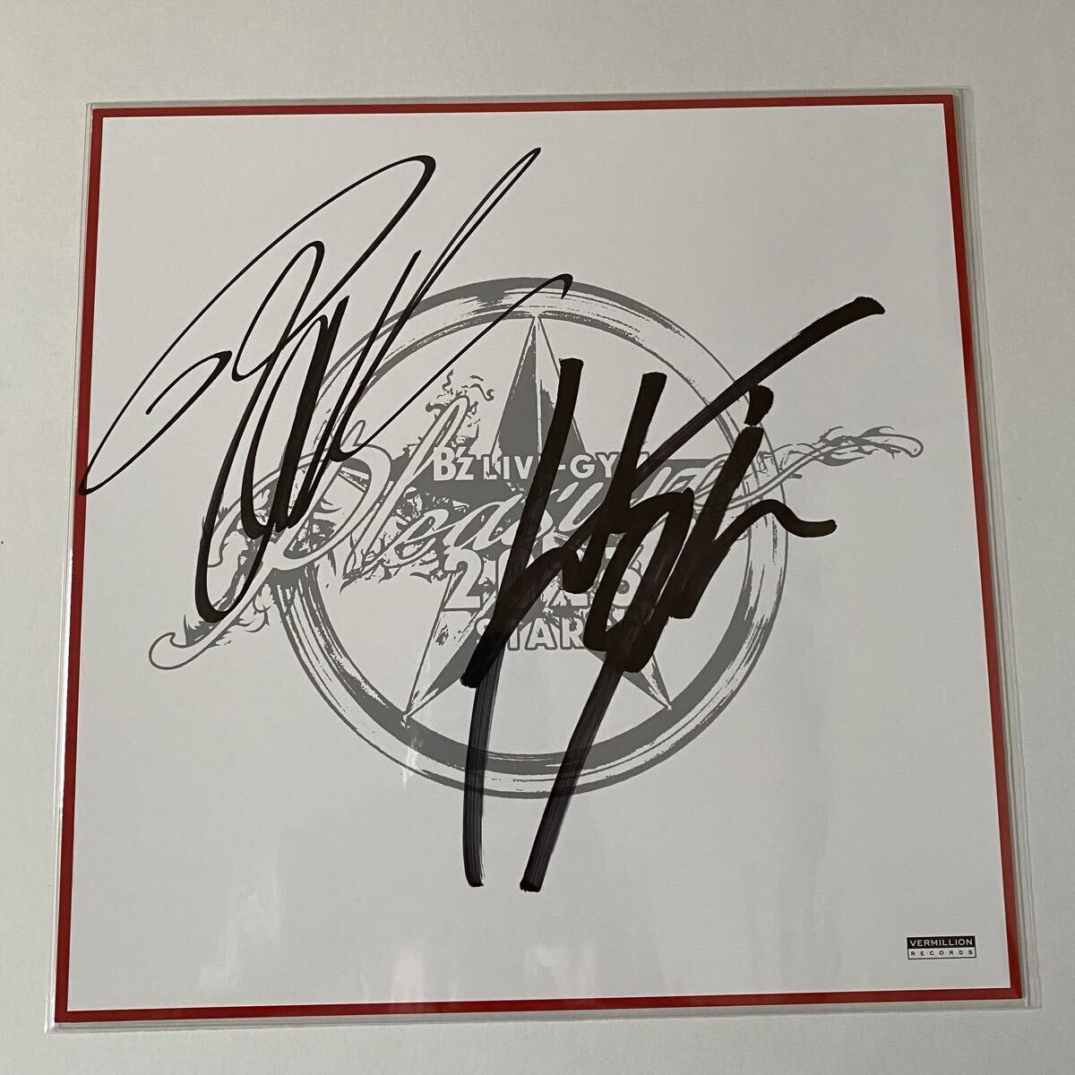 B'z LIVE-GYM Pleasure2023 STARS 直筆サイン色紙｜Yahoo!フリマ（旧