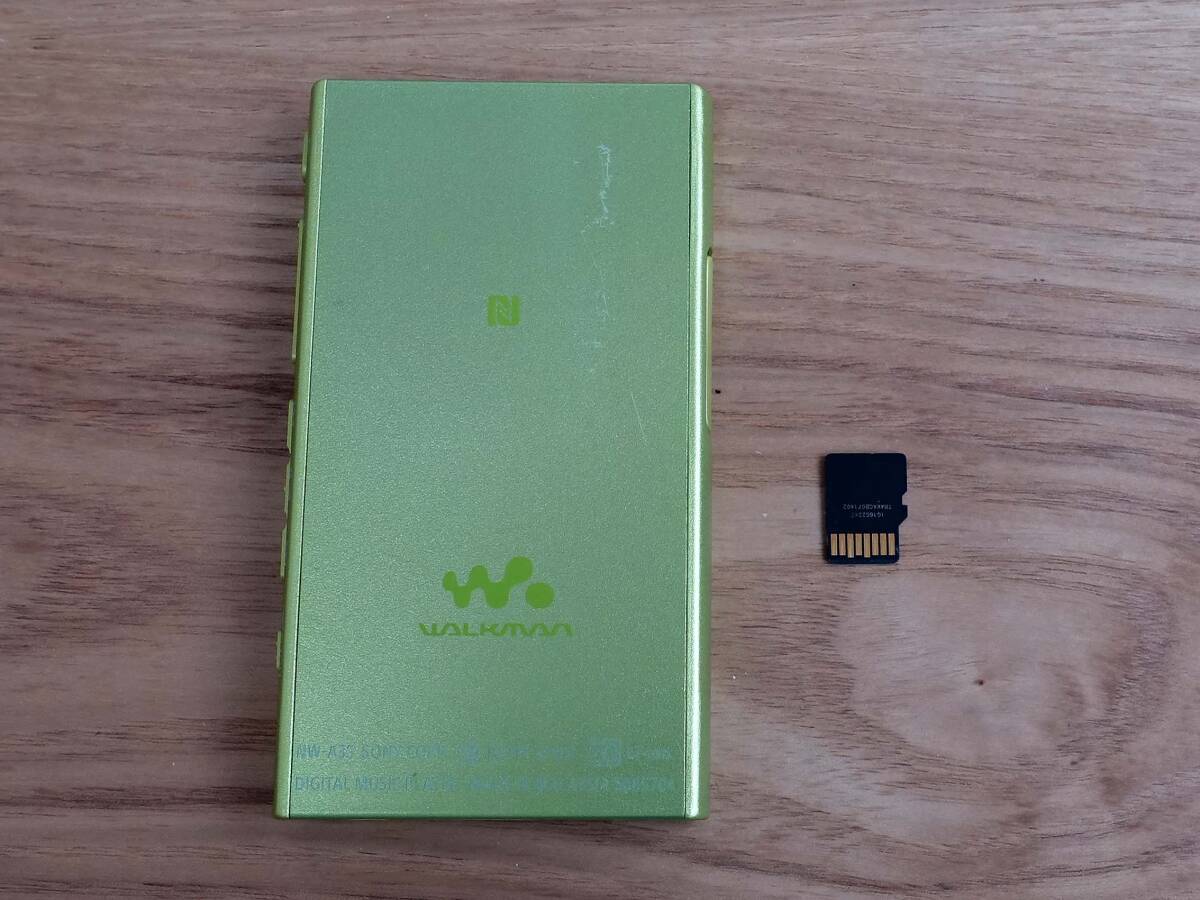 SONY Walkman ソニーウォークマンNW-A35 16GBライムイエロー ハイレゾ