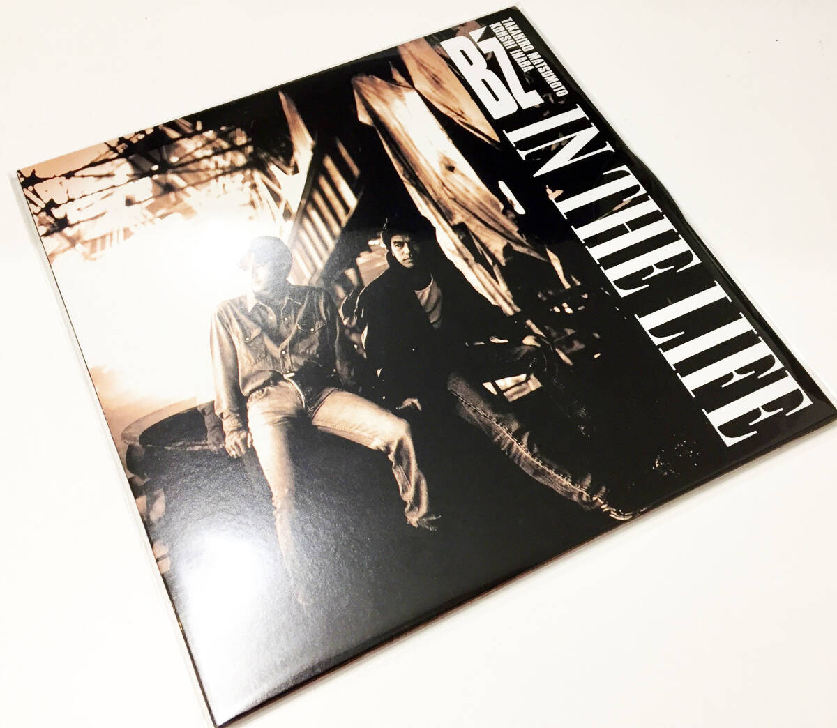 送料無料 新品 B'z 『IN THE LIFE』『RUN』『SURVIVE』 アナログ3枚 LP