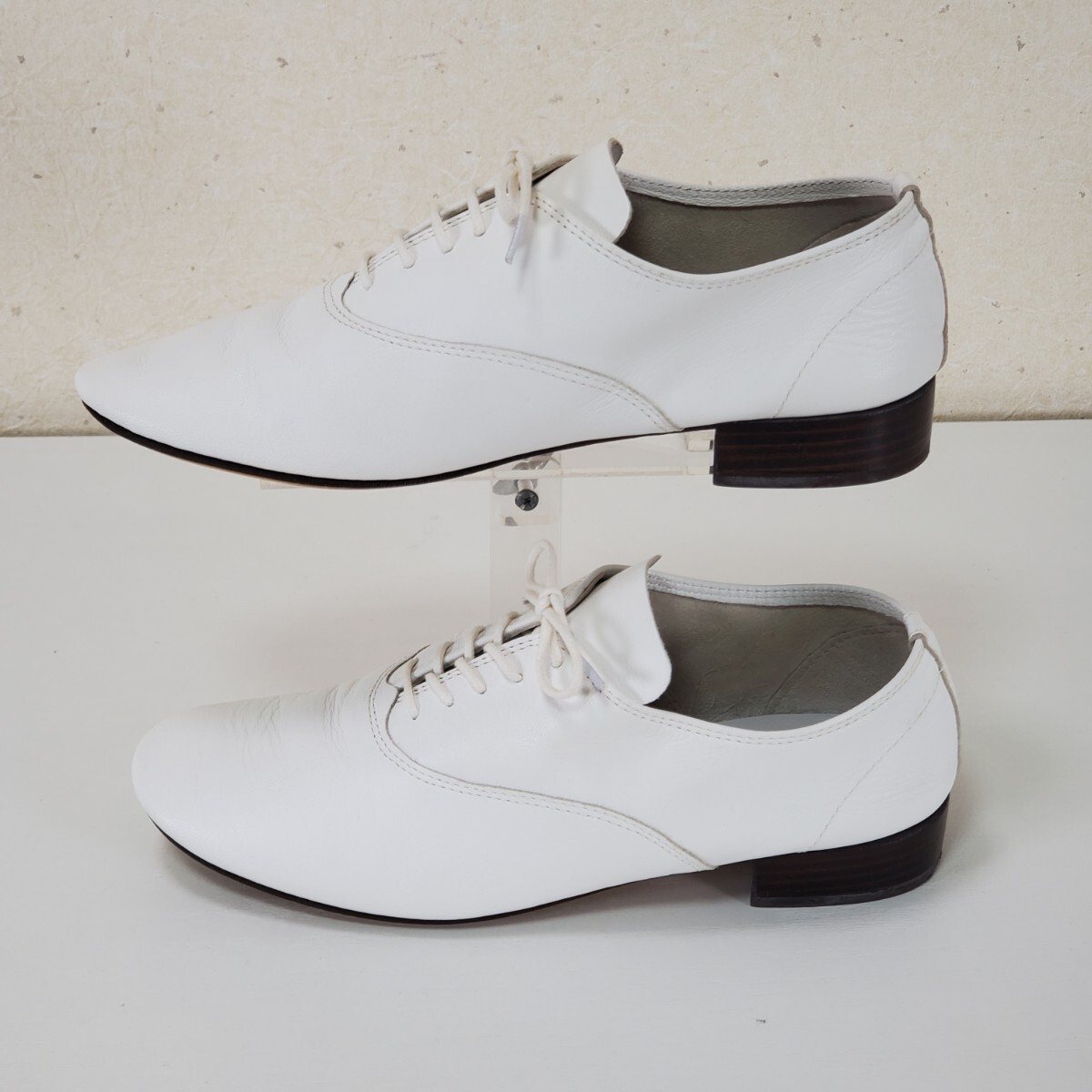 綺麗 repetto レペット zizi ジジ 本革 オックスフォード レースアップ