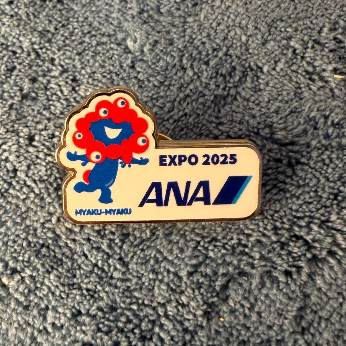 EXPO2025 ANA ピンバッジ ミャクミャク 大阪万博 ピンバッジ｜Yahoo