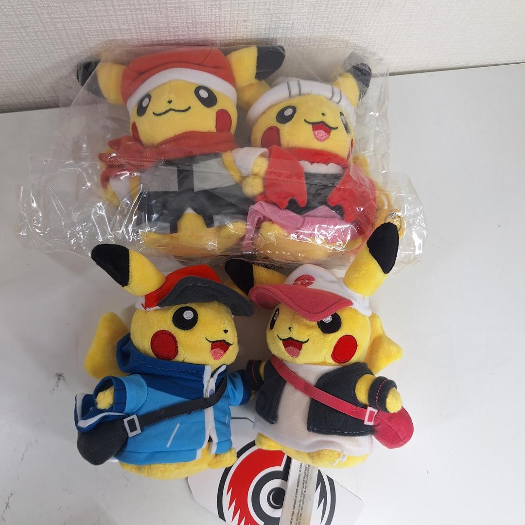 ポケモン 25周年 ピカチュウ ペア ぬいぐるみ ポケモンセンター 新品
