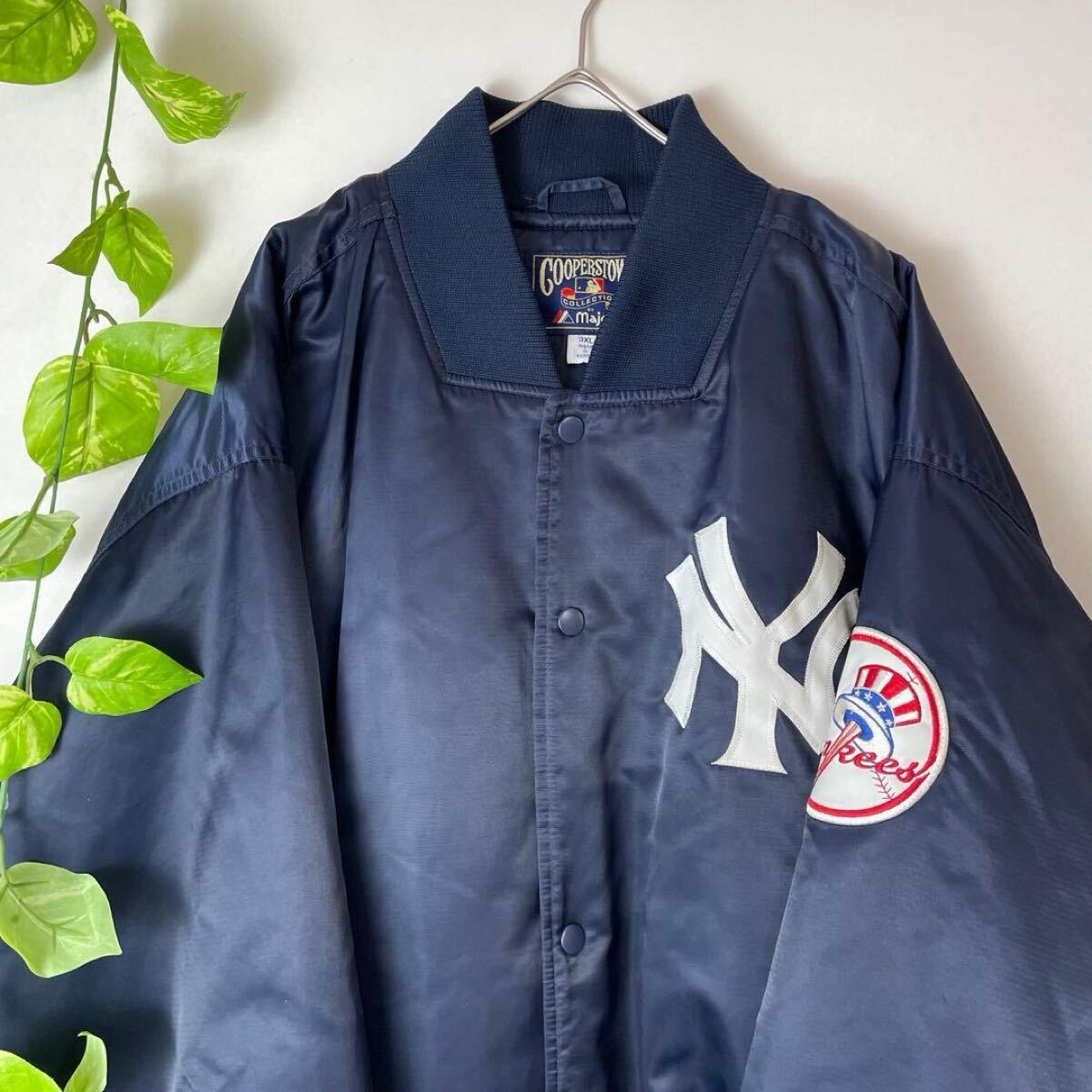 極美品/3XL Majestic マジェスティック ニューヨークヤンキース