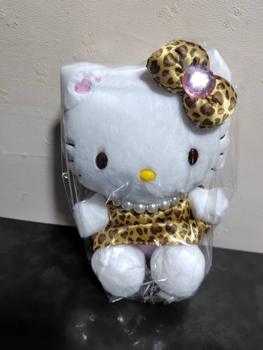 ハローキティKIDDY LANDぬいぐるみ新品タグ付きキディランド限定ヒョウ