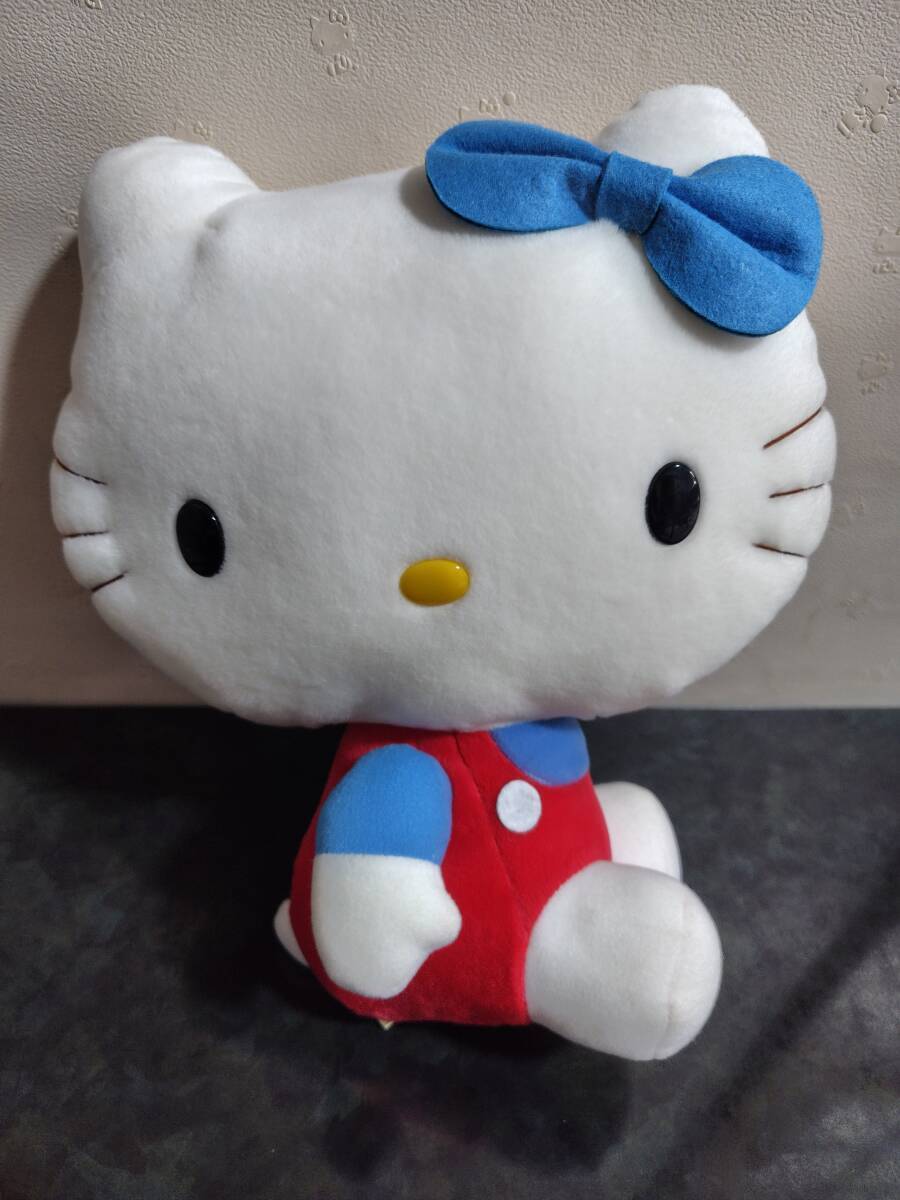 ハローキティお座りデザインぬいぐるみ2点セット2001年製サンリオ