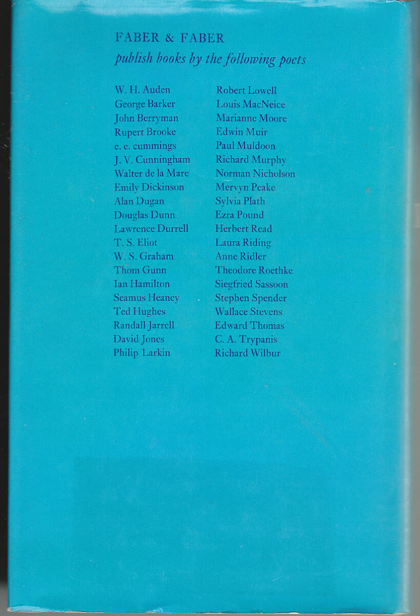 1951【2500円+送料475円】《英文の詩集》「The Complete Poem of Emily
