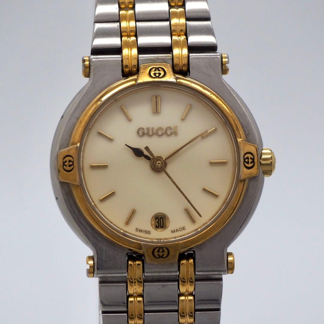 522 稼動【美品】GUCCI レディース 時計 9000L 箱付き デイト｜Yahoo
