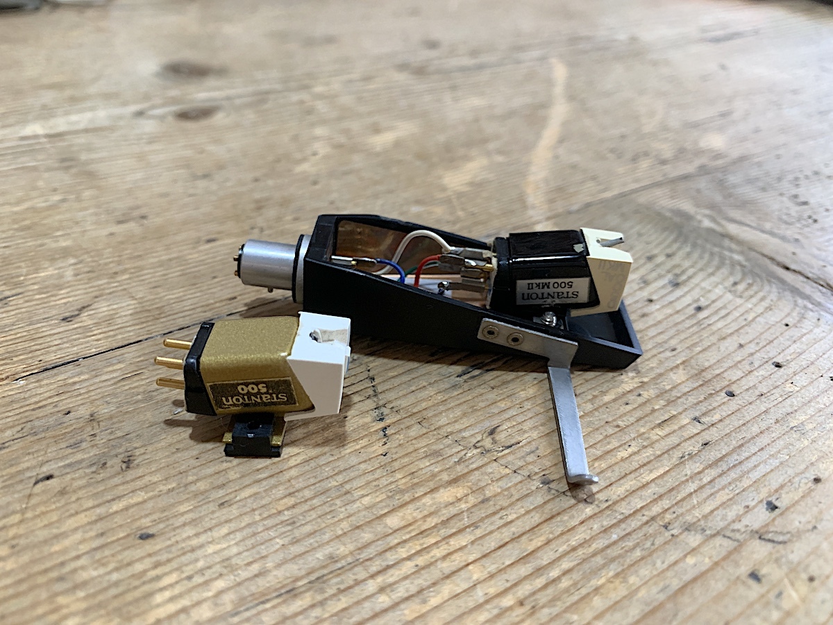 送料込 動作確認済 STANTON カートリッジ 500MK2（針付き）と500（針