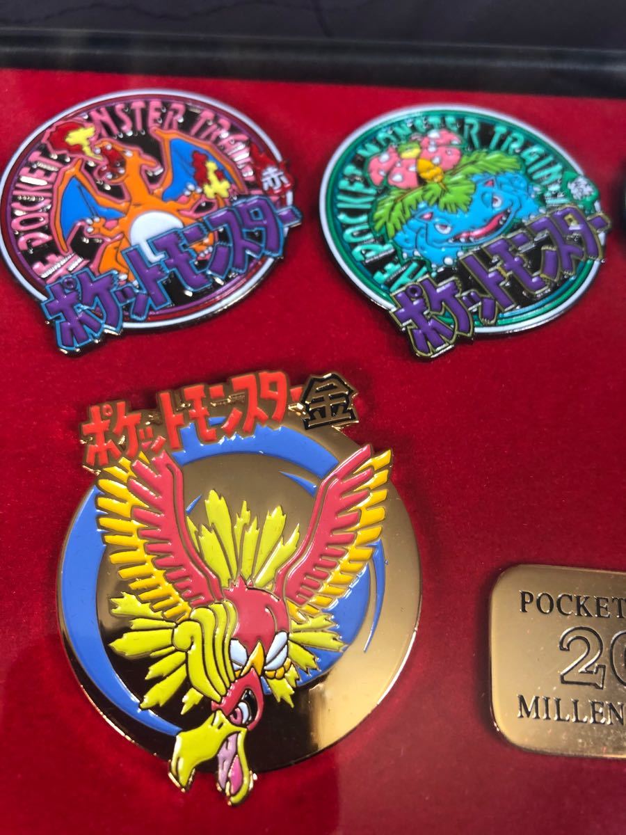 レア2000年発売ポケットモンスターミレニアムバッジ ポケモン
