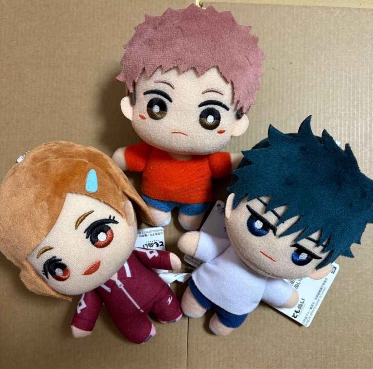 呪術廻戦 虎杖悠仁 伏黒恵 釘崎野薔薇 ともぬい vol 8 ぬいぐるみ