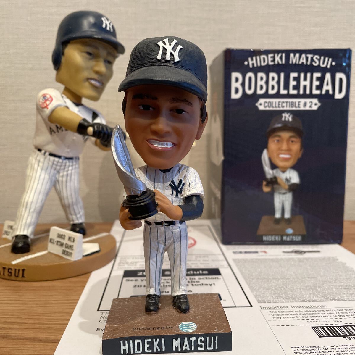松井秀喜 ボブルヘッド おまけ付き 2体 MLB メジャーリーグ ヤンキース