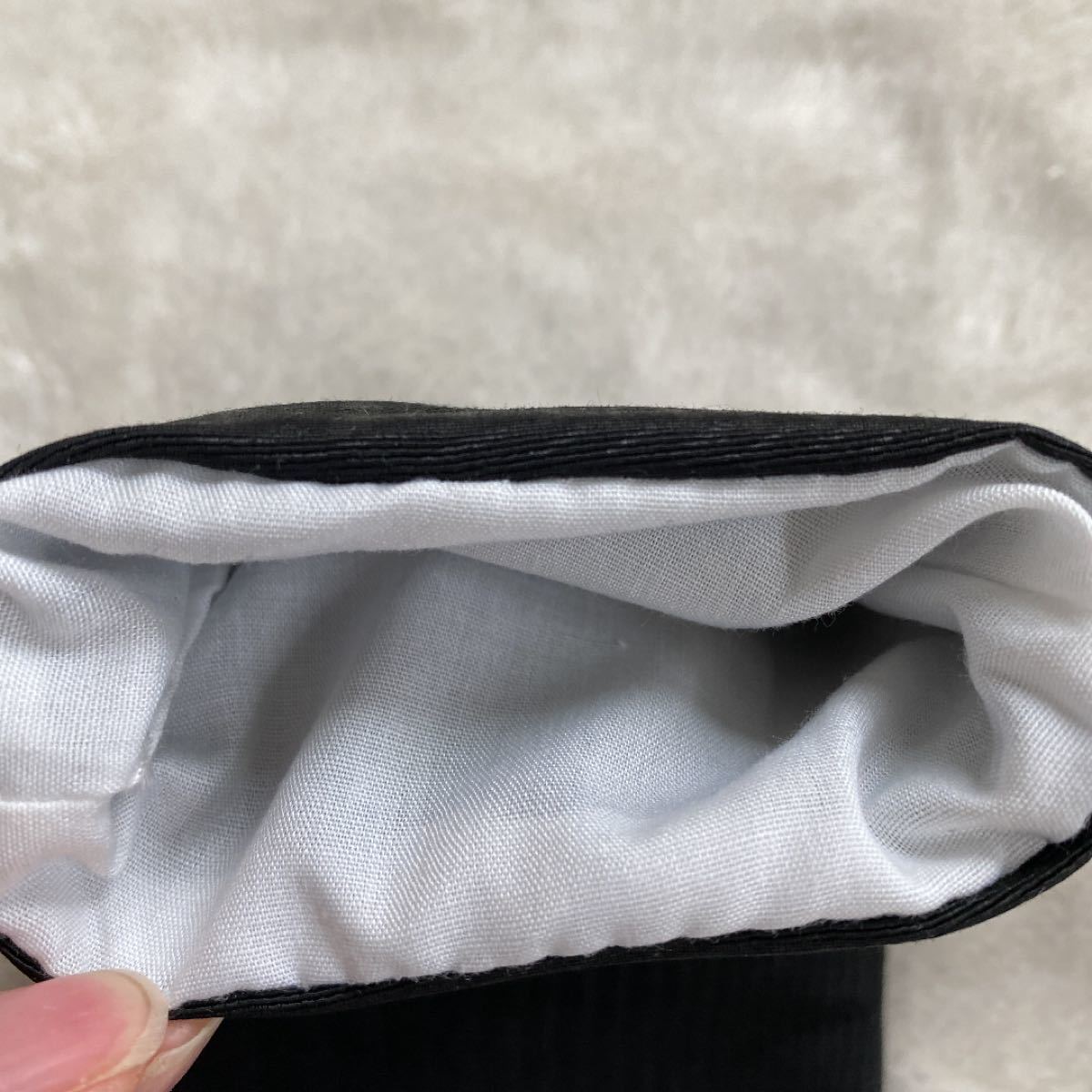 セリーヌ CELINE 巾着袋 保存袋 15×10cm 黒 ミニ巾着 巾着ポーチ