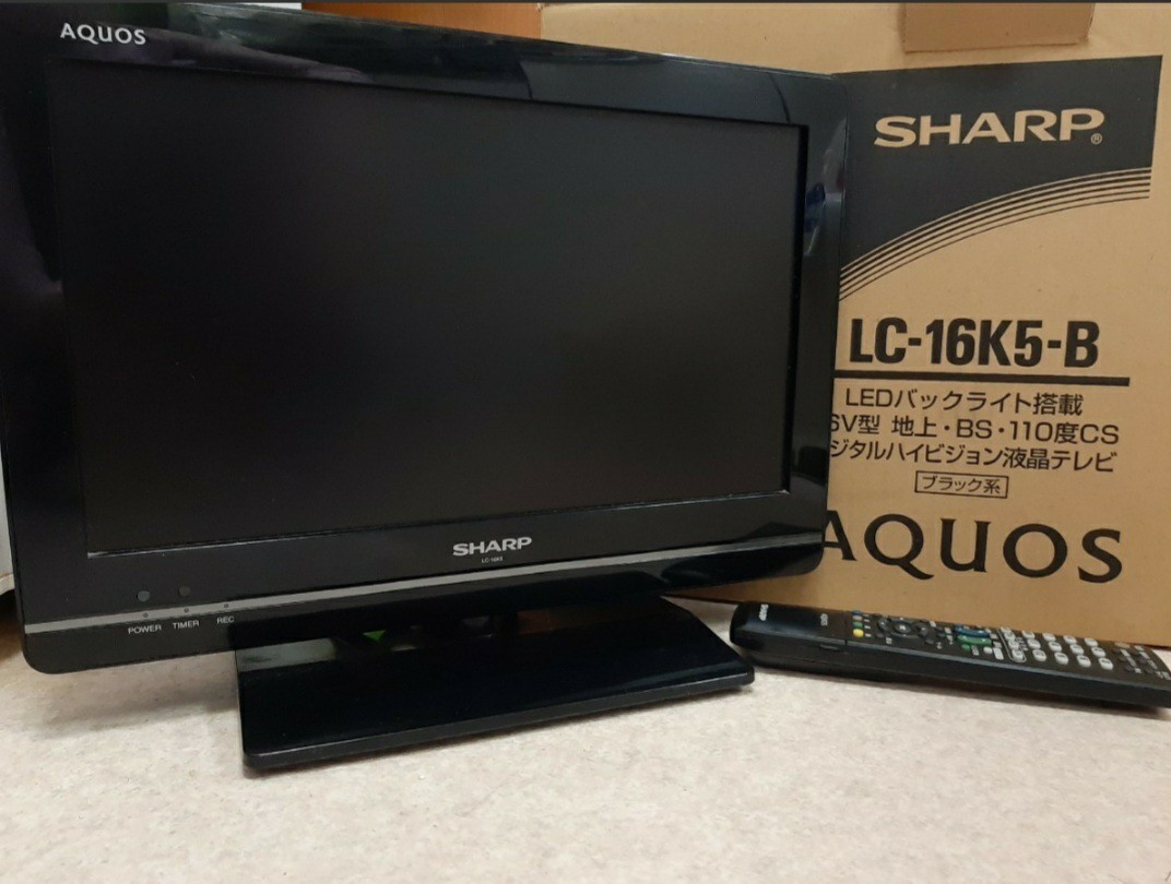 液晶テレビ SHARP AQUOS LC-16K5 16V型ワイド｜Yahoo!フリマ（旧PayPay