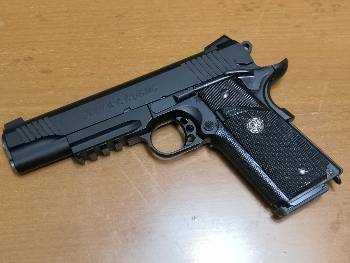 東京マルイ ガスガン M45A1 ブラックモデル プチカスタム｜Yahoo