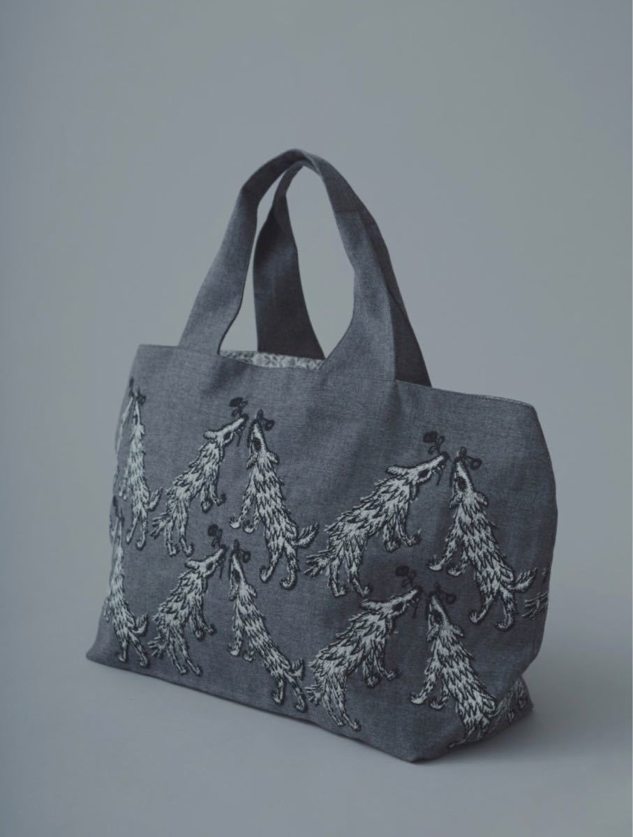 18日限定お値下げ ミナペルホネン wolf & flowerパニーニバッグ｜Yahoo